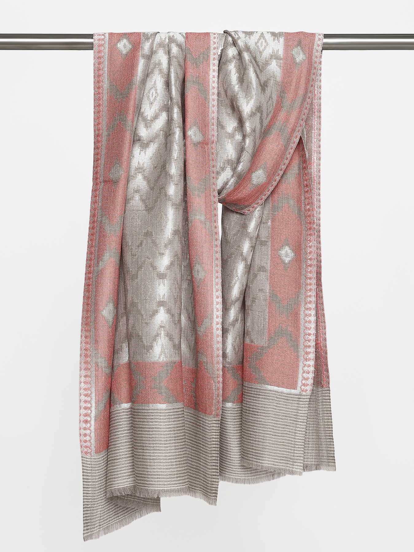 Rose Quartz Cashmere Blend Stole