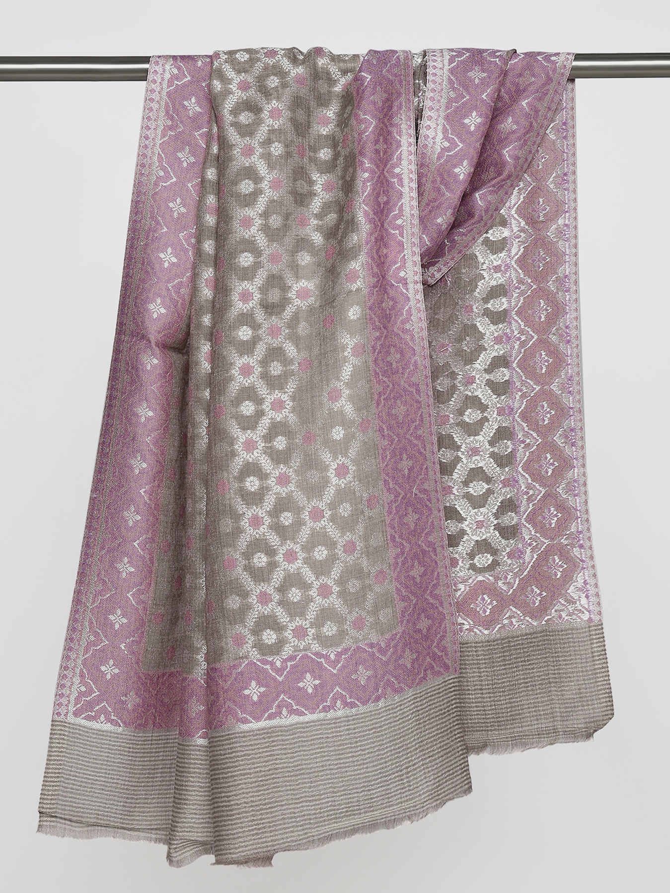 Lavender Luxe Cashmere Blend Wrap