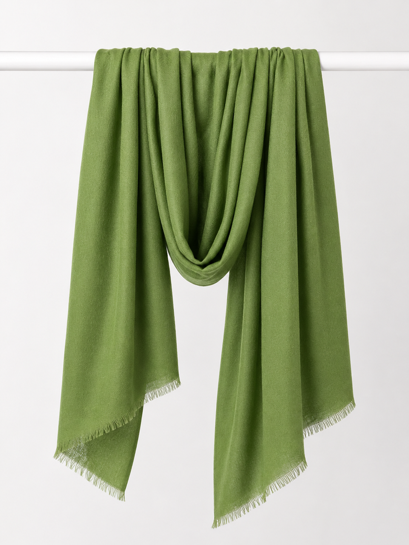 Meadow Green Cashmere Blend Stole