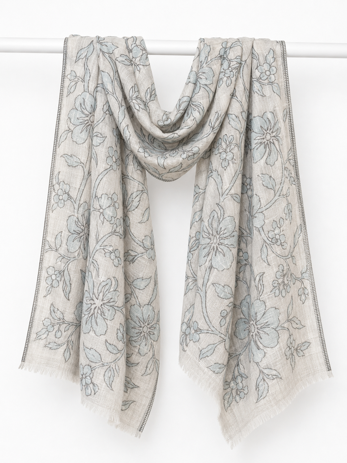 Mist Blossom Cashmere Blend Stole