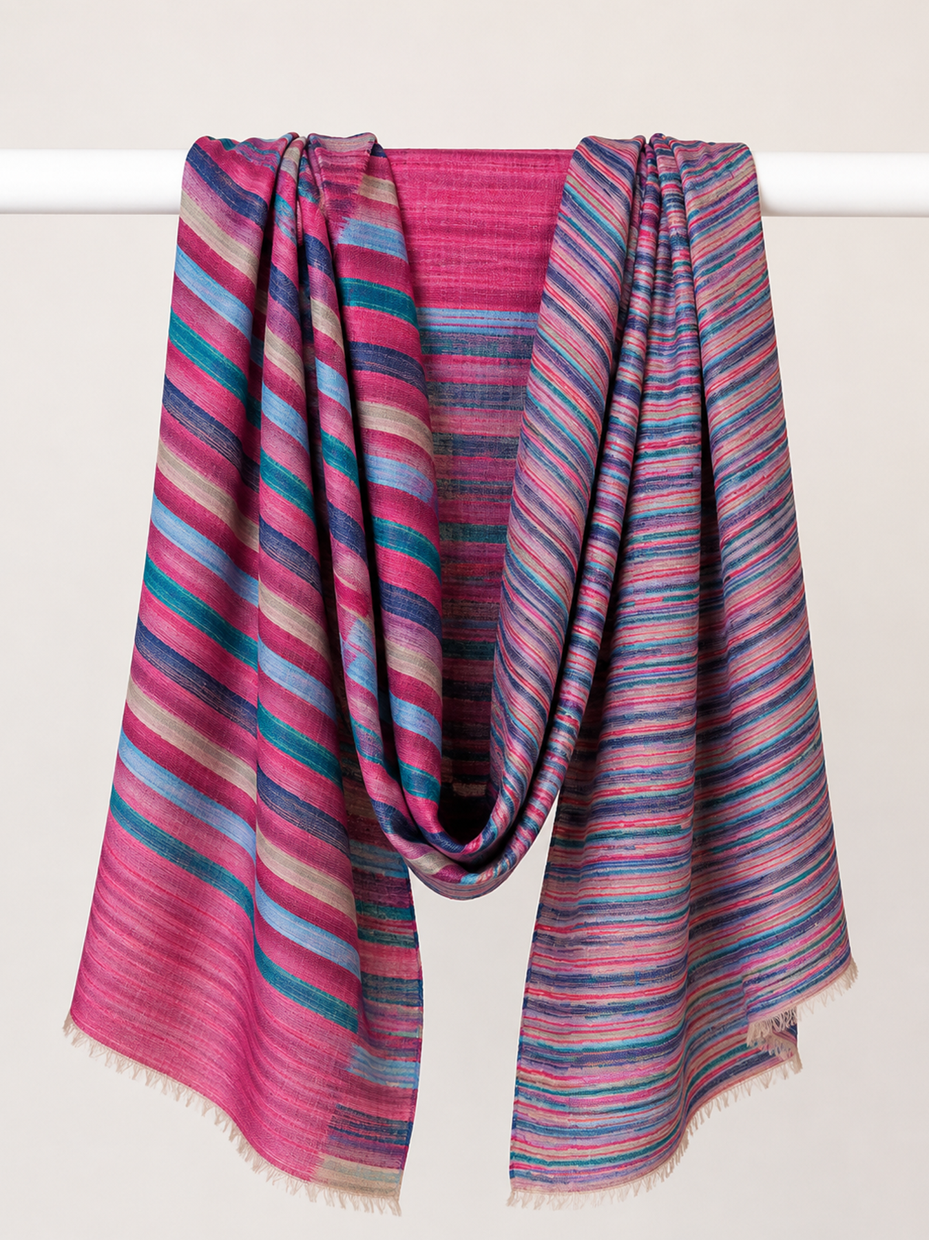 Candy Stripe Reversible Stole
